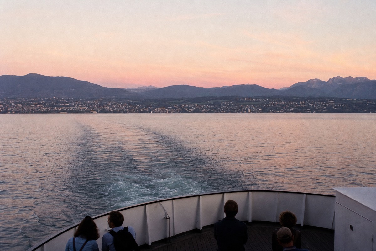 Lausanne to Evian Cross-Border Cruise